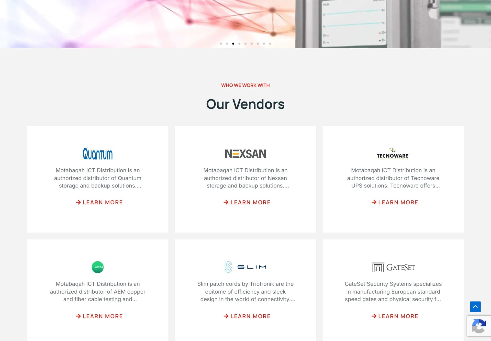 Motabaqah ICT vendor partners