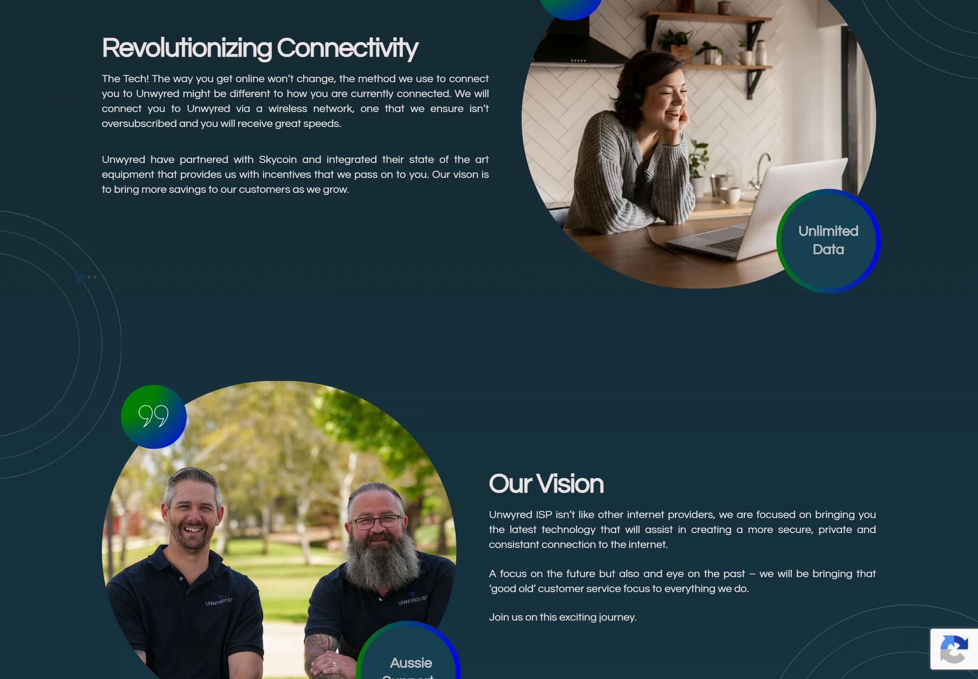 Unwyred vision — secure, private, consistent connectivity