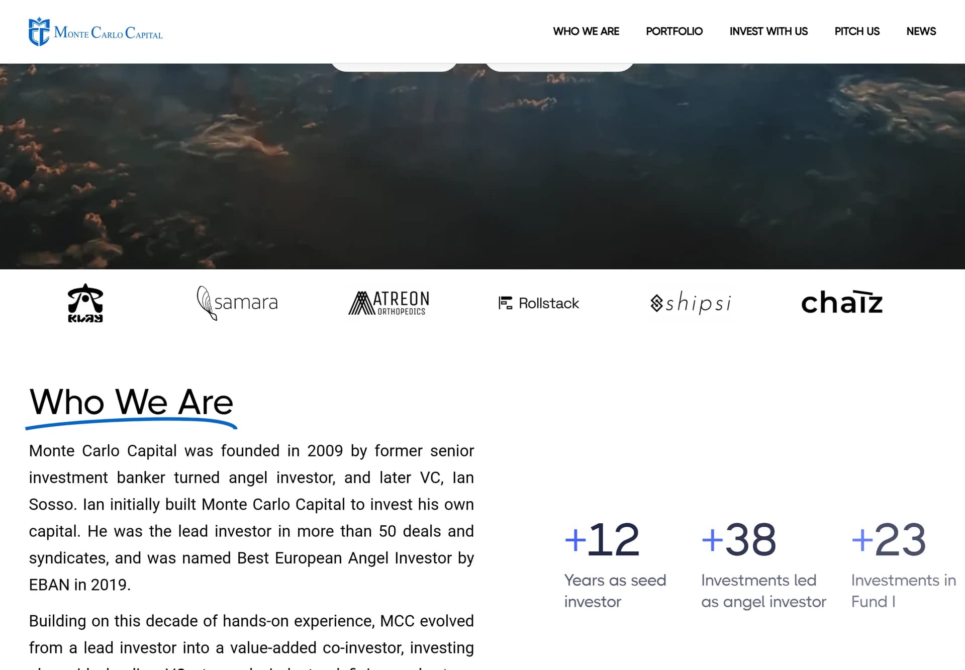 Who We Are — MCC track record and Fund I/II story