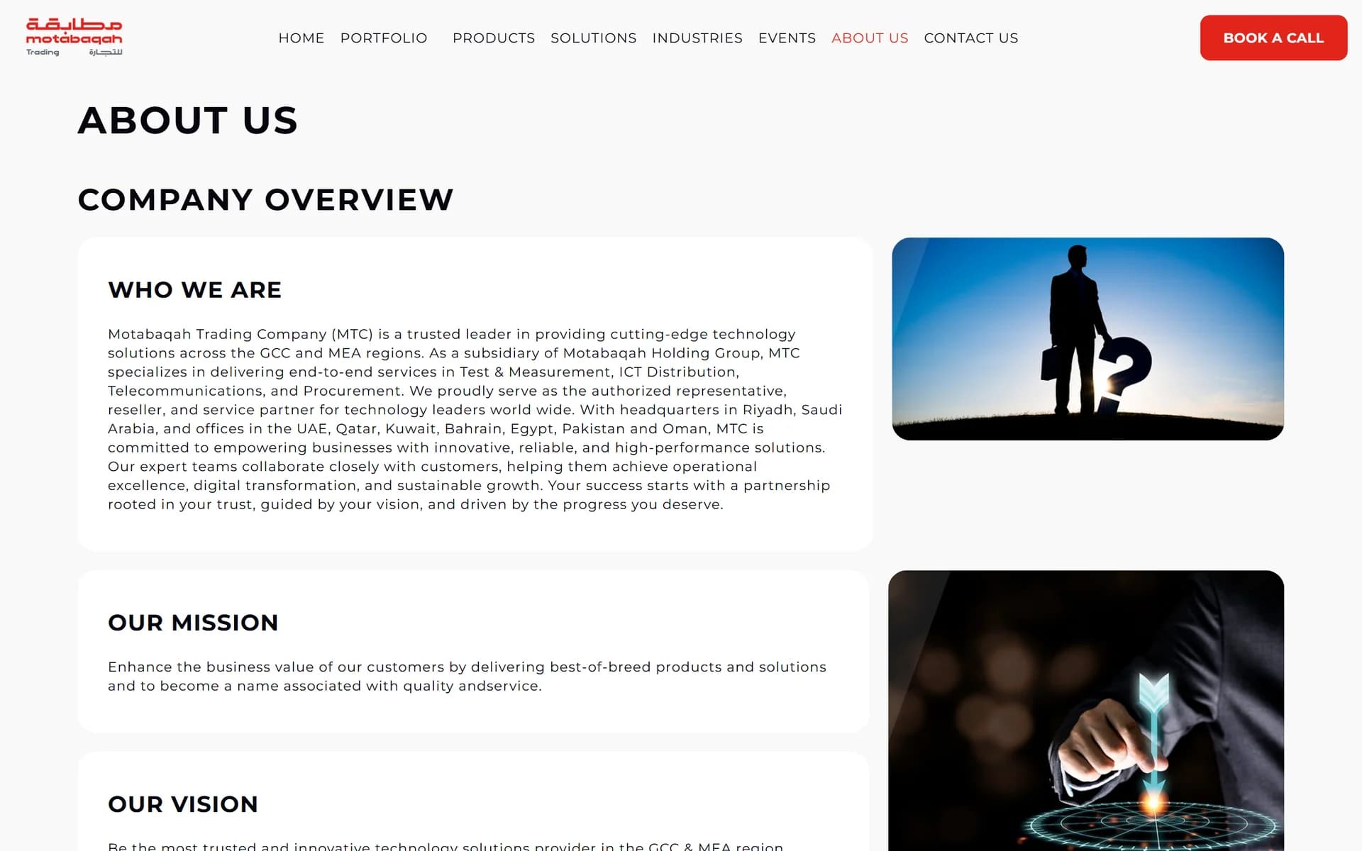 Solutions and events