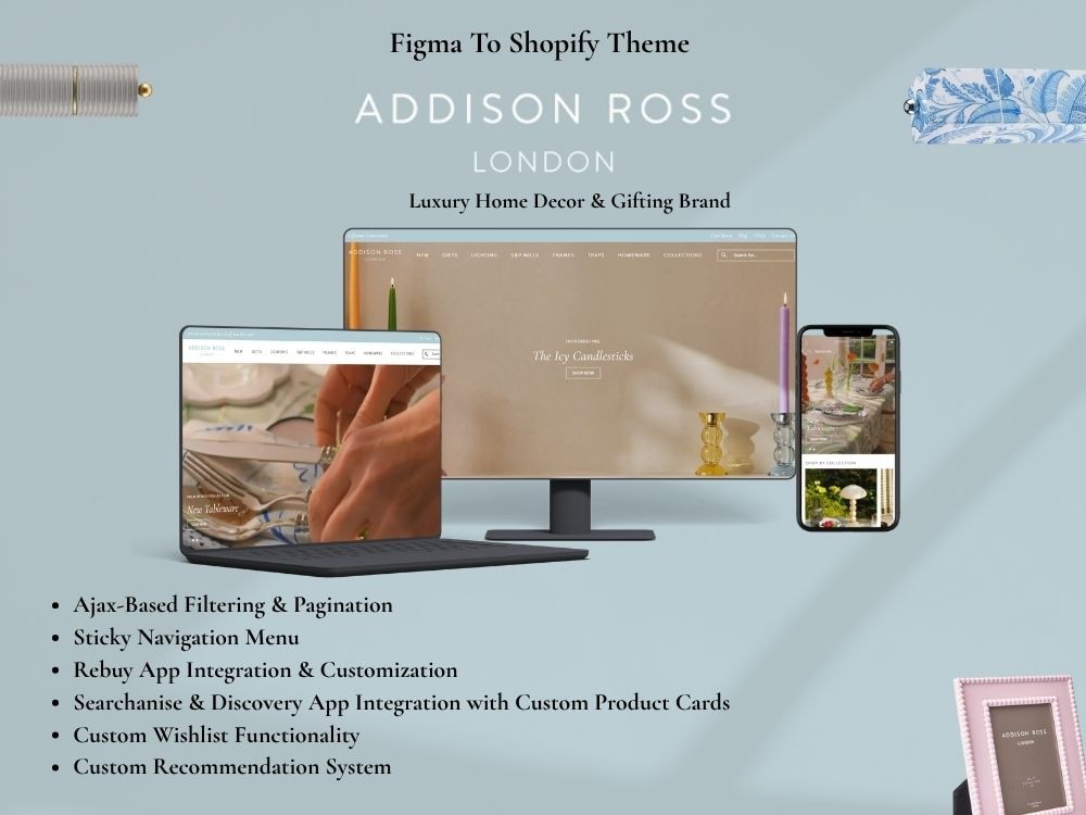 Luxury home decor and gifting brand