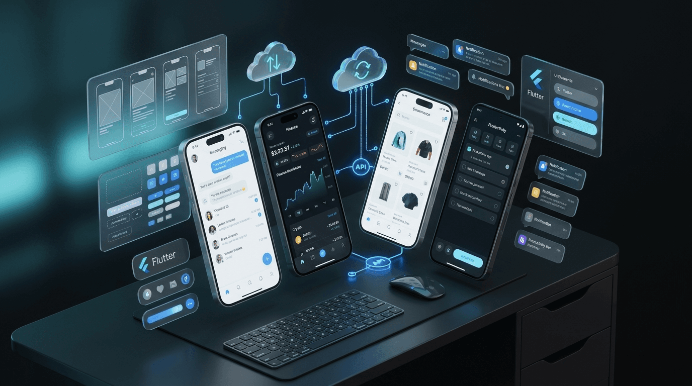 Mobile app development showcase